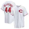 seanshop Cincinnati Reds #44 Elly De La Cruz White  Alternate 2 Replica Jersey