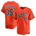 seanshop Baltimore Orioles #35 Adley Rutschman Orange  2nd Alternate Limited Player Jersey