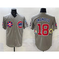 seanshop  Chicago Cubs #18 Sh¨­ta Imanaga Gray  2025 Tokyo Series Limited Stitched Jersey