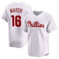 seanshop  Philadelphia Phillies #16 Brandon Marsh White  Home Limited Player Jersey