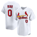 seanshop  St. Louis Cardinals #0 Masyn Winn White  Home Limited Jersey