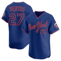 seanshop  New York Mets #27 Mark Vientos Royal  Alternate Limited Player Jersey