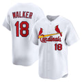 seanshop  St. Louis Cardinals #18 Jordan Walker White  Home Limited Player Jersey