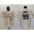 seanshop  New York Yankees #99 Aaron Judge Cream  Limited Stitched Jerseys
