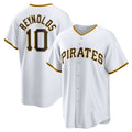 seanshop  Pittsburgh Pirates #10 Bryan Reynolds White  Replica Player Jersey