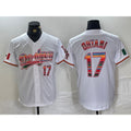 seanshop Los Angeles Dodgers #17 Shohei Ohtani White  Mexico Cool Base Stitched Jersey