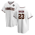 seanshop  Arizona Diamondbacks #23 Zac Gallen White  2023 World Series Cool Base Stitched Jersey