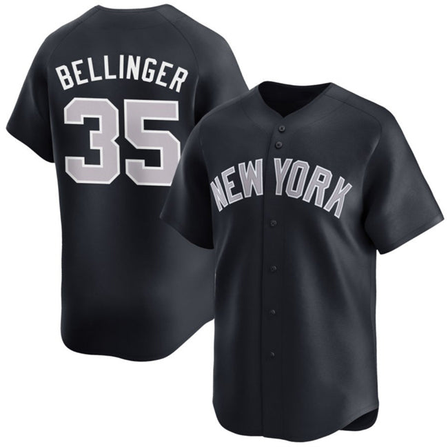 seanshop  New York Yankees #35 Cody Bellinger Navy  2024 Alternate Limited Stitched Jersey