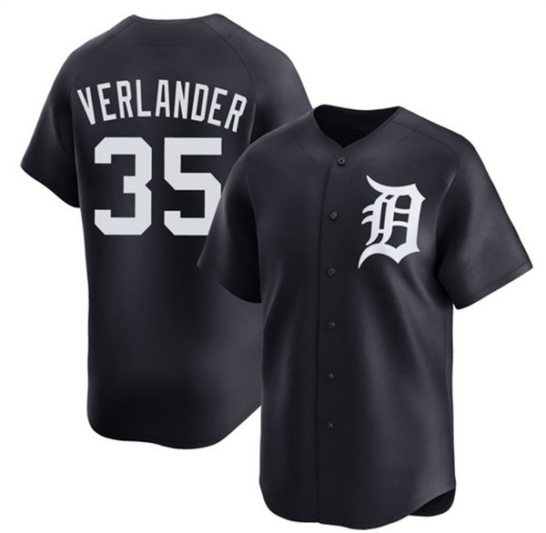 seanshop Detroit Tigers #35 Justin Verlander Black  2026 Limited Stitched Jersey